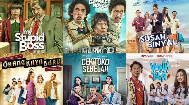 5 FILM KOMEDIAN INDONESIA TERLUCU DAN TERBAIK SEPANJANG MASA